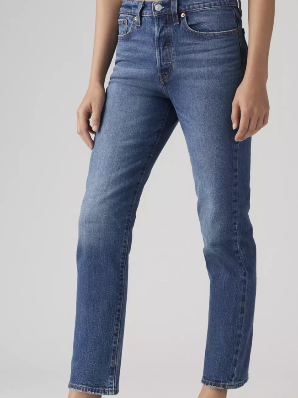 Levi's Wedgie Straight Medium Dark Wash